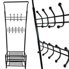 wieszak-stojacy-metal-bituxx-czern-perlista