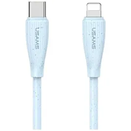 kabel-usams-green-series-sj717-30w-usb-c-lightning-1m-niebieski