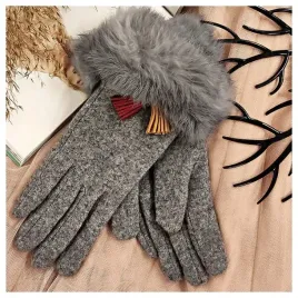 rekawiczki-ocieplane-glam-futro-rek111sz-szare