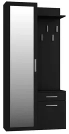 garderoba-szafa-z-lustrem-do-przedpokoju-polka-wieszak-nowoczesna-czarny