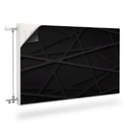 mata-magnetyczna-na-kaloryfer-czarna-abstrakcja-oslona-magnes-90x60