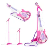 gitara-elektryczna-mikrofon-statyw-dla-dzieci-mp3-certyfikaty-opinie-atesty-ce