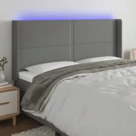 vidaxl-zaglowek-do-lozka-z-led-ciemnoszary-183x16x118-128cm-tkanina