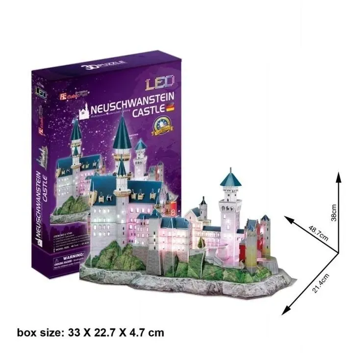 puzzle-3d-neuschanstein-castle-l174