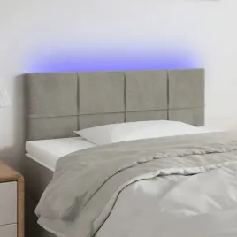 vidaxl-zaglowek-do-lozka-z-led-jasnoszary-100x5x78-88-cm-aksamit