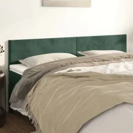 vidaxl-zaglowki-do-lozka-2-szt-ciemnozielone-90x5x78-88cm-aksamit
