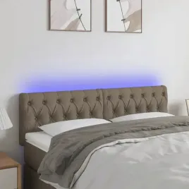 vidaxl-zaglowek-do-lozka-z-led-taupe-160x7x78-88-cm-tkanina