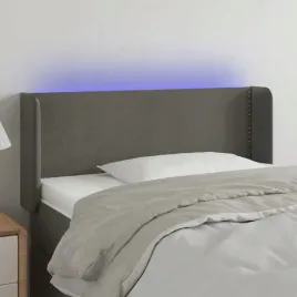 vidaxl-zaglowek-do-lozka-z-led-ciemnoszary-93x16x78-88-cm-aksamit