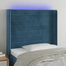 vidaxl-zaglowek-do-lozka-z-led-ciemnoniebieski-103x16x118-128-cm
