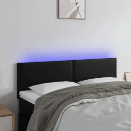 vidaxl-zaglowek-do-lozka-z-led-czarny-144x5x78-88-cm-sztuczna-skora