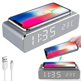 zegar-elektroniczny-budzik-led-ladowanie-indukcyjne-qi-nowoczesny-design