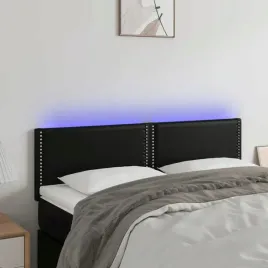 vidaxl-zaglowek-do-lozka-z-led-czarny-144x5x78-88-cm-sztuczna-skora