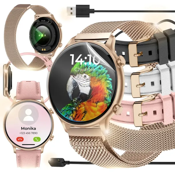 Smartwatch WonderWatch Sx15 złoty