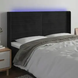 vidaxl-zaglowek-do-lozka-z-led-czarny-163x16x118-128-cm-aksamit