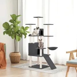 vidaxl-drapak-dla-kota-z-sizalowymi-slupkami-ciemnoszary-154-cm