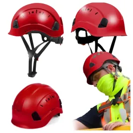 kask-wspinaczkowy-helm-ochronny-wentylowany-czerwony-z-paskiem-podbrodkowym