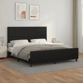 vidaxl-rama-lozka-z-zaglowkiem-czarna-160x200-cm-sztuczna-skora