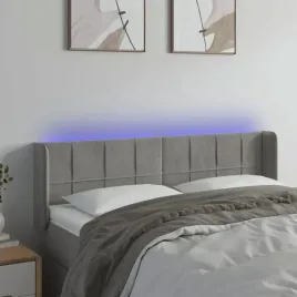 vidaxl-zaglowek-do-lozka-z-led-jasnoszary-147x16x78-88-cm-aksamit