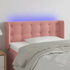 vidaxl-zaglowek-do-lozka-z-led-rozowy-103x16x78-88-cm-aksamit