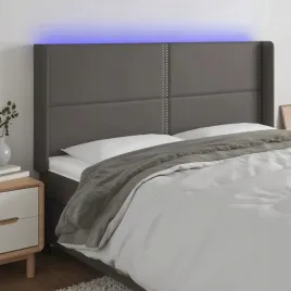 vidaxl-zaglowek-do-lozka-z-led-szary-203x16x118-128cm-sztuczna-skora
