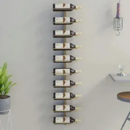 vidaxl-uchwyt-scienny-na-10-butelek-wina-zloty-metalowy