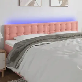vidaxl-zaglowek-do-lozka-z-led-rozowy-180x5x78-88-cm-aksamit