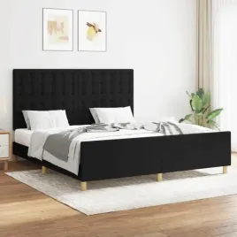 vidaxl-rama-lozka-bez-materaca-czarna-160x200-cm-obita-tkanina