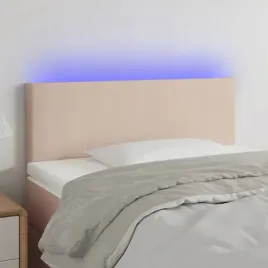 vidaxl-zaglowek-do-lozka-z-led-cappuccino-100x5x78-88-cm-ekoskora