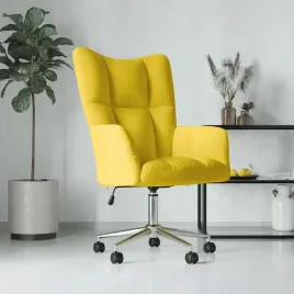 vidaxl-fotel-musztardowy-obity-aksamitem