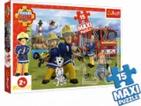 trefl-maxi-15-elementow-puzzle-strazak-sam-druzyna-w-akcji