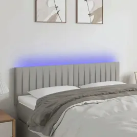 vidaxl-zaglowek-do-lozka-z-led-jasnoszary-144x5x78-88-cm-tkanina
