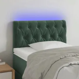 vidaxl-zaglowek-do-lozka-z-led-ciemnozielony-80x7x78-88-cm-aksamit