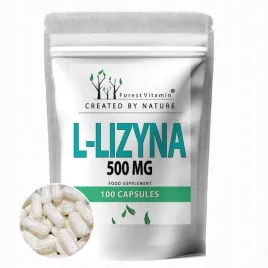 forest-vitamin-monochlorowodorek-lizyny-hcl-lizyna-500mg-100kap-odpornosc