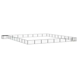 vidaxl-kojec-dla-psa-36-panele-czarny-100x50-cm-stal