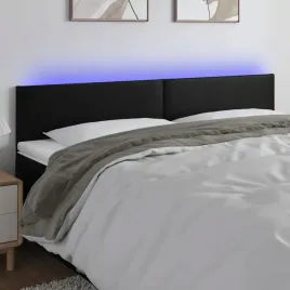 vidaxl-zaglowek-do-lozka-z-led-czarny-200x5x78-88-cm-sztuczna-skora