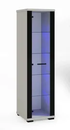 witryna-szafka-stojaca-szklo-led-e3-system-kaszmir-czarny-elegancja