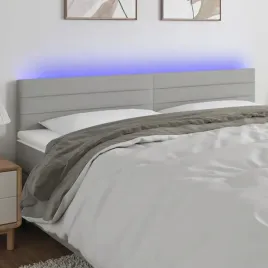 vidaxl-zaglowek-do-lozka-z-led-jasnoszary-160x5x78-88-cm-tkanina