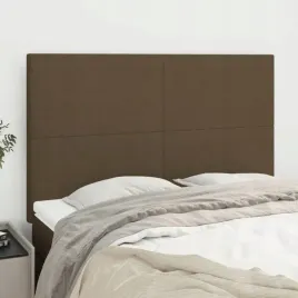 vidaxl-zaglowki-do-lozka-4-szt-ciemnobrazowe-72x5x78-88-cm-tkanina