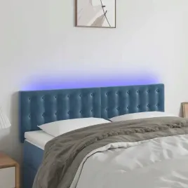 vidaxl-zaglowek-do-lozka-z-led-ciemnoniebieski-144x5x78-88cm-aksamit