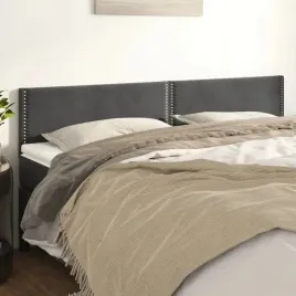 vidaxl-zaglowki-do-lozka-2-szt-ciemnoszary-100x5x78-88cm-aksamitny