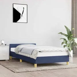 vidaxl-rama-lozka-z-zaglowkiem-bez-materaca-niebieska-90x190cm-tkanina