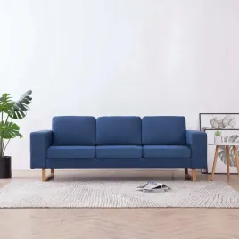 vidaxl-3-osobowa-sofa-tapicerowana-tkanina-niebieska