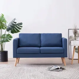 vidaxl-2-osobowa-sofa-tapicerowana-tkanina-niebieska