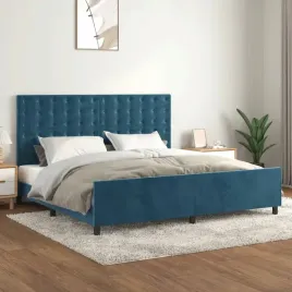 vidaxl-rama-lozka-bez-materaca-ciemnoniebieska-200x200-cm-aksamitna