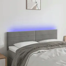 vidaxl-zaglowek-do-lozka-z-led-jasnoszary-144x5x78-88-cm-aksamit