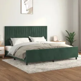 vidaxl-rama-lozka-bez-materaca-ciemnozielone-200x200-cm-aksamit