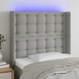 vidaxl-zaglowek-do-lozka-z-led-jasnoszary-93x16x118-128-cm-tkanina