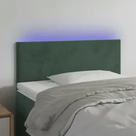 vidaxl-zaglowek-do-lozka-z-led-ciemnozielony-80x5x78-88-cm-aksamit