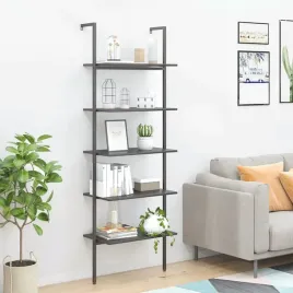 vidaxl-regal-z-5-polkami-czarny-64x35x185-cm