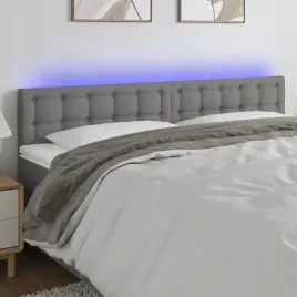 vidaxl-zaglowek-do-lozka-z-led-ciemnoszary-160x5x78-88-cm-tkanina